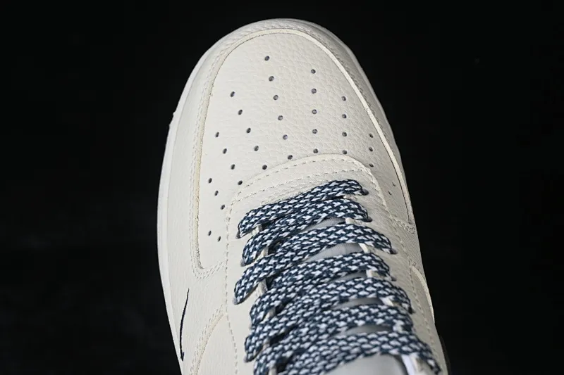 All categories Nk Air Force 1 Air Force series Nk Air Force 1 Low Air Force low top Nike Air Force 1'07 Low Supreme joint letter haze blue Air Force 1 low top casual sneakers LD1999-003